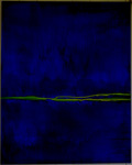 Ian Penny Acrylic Ink abstract painting Entwine